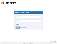Tablet Screenshot of clients.domains.hqhost.net